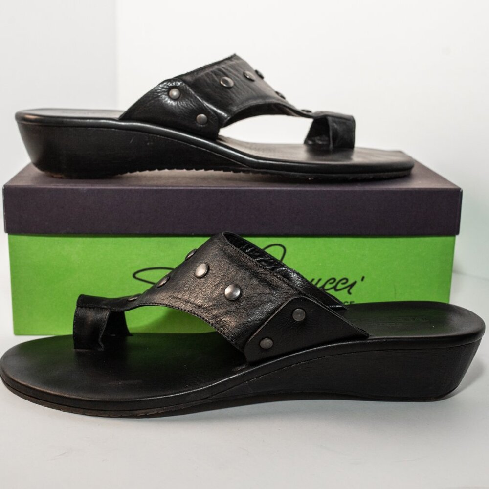 Sesto Meucci Black Sandals